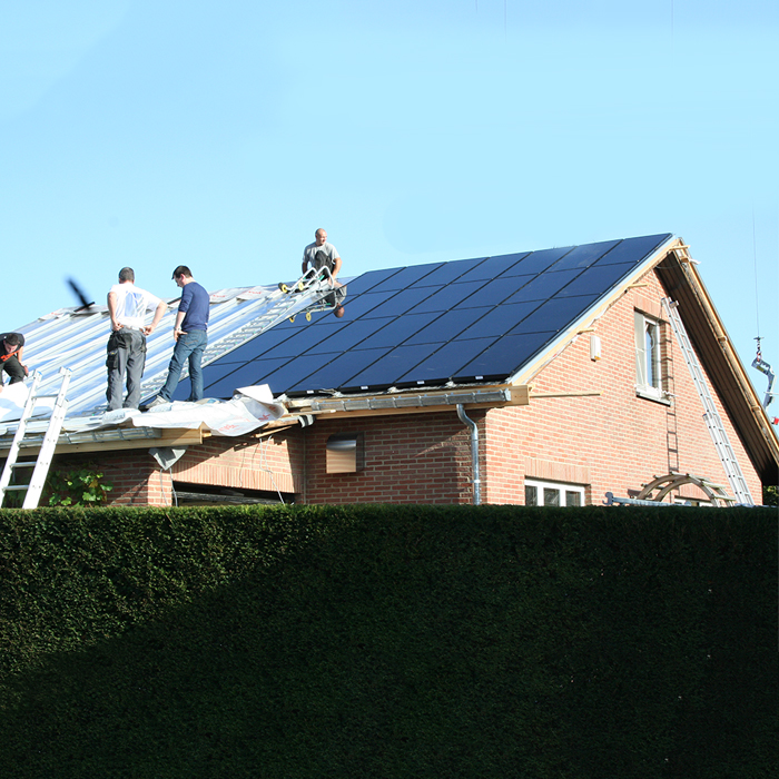 integration de panneaux photovoltaiques